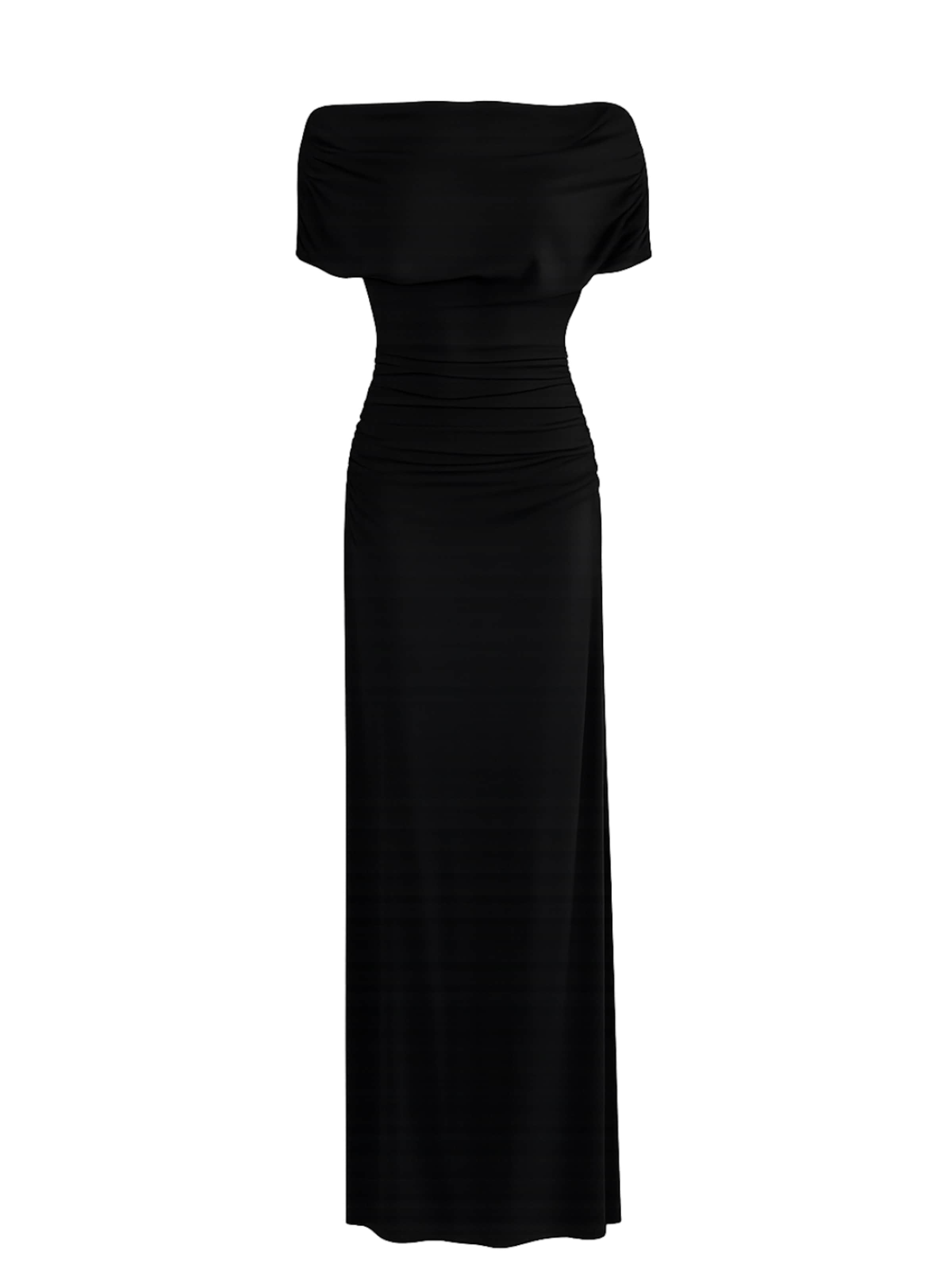 ARMIE Jurk 'The Caroline Dress' in Zwart: voorkant