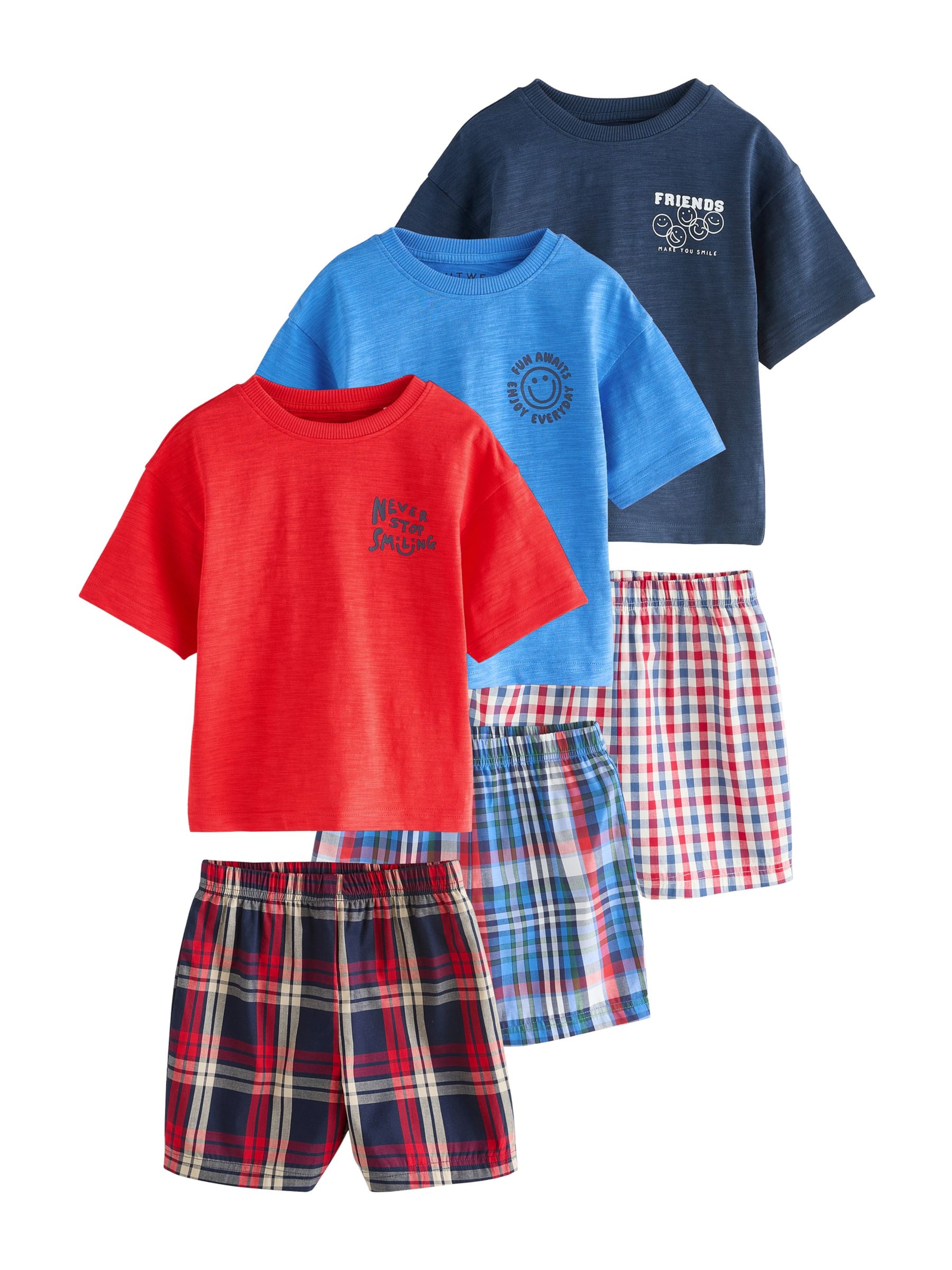 Pyjama Next en mélange de couleurs : devant