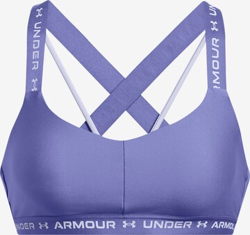 UNDER ARMOUR Sports Bra in Purple: front