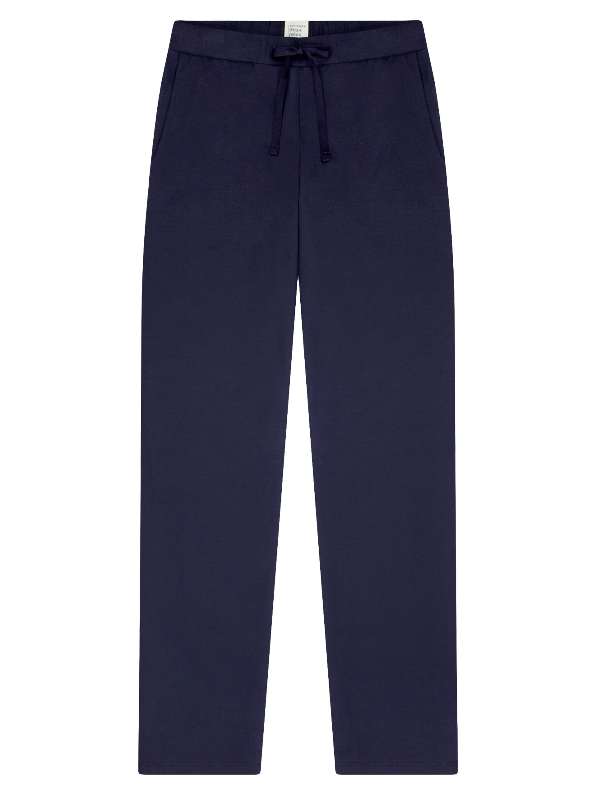 SCHIESSER Pyjamahose 'Mix & Relax'‌‌‌‌‌‌‌ in S in blau, Produktansicht