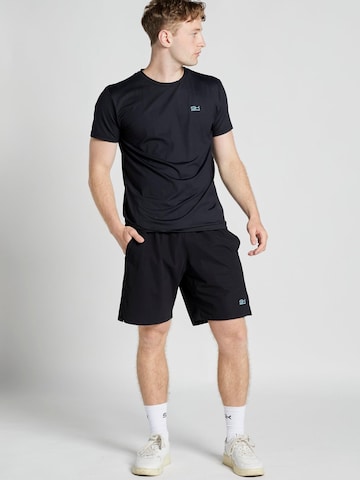 SPORTKIND Regular Workout Pants 'Performance' in Black