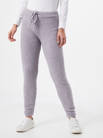 Missguided Slimfit Nadrág - lila: elől