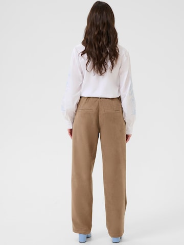 Cream Bő szár Chino nadrág 'CRCala' - bézs