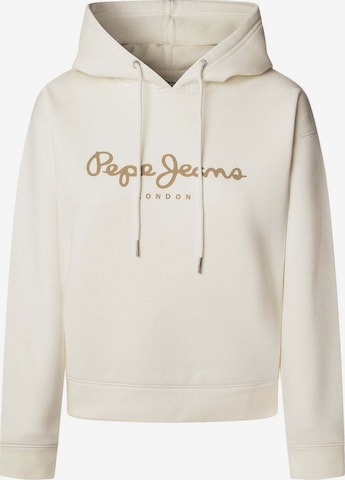 Sweat-shirt 'Baddy' Pepe Jeans en blanc : devant