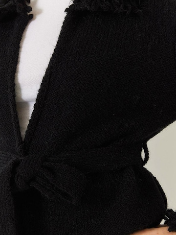 Bianco LucciKardigan 'Strickjacken' - crna boja