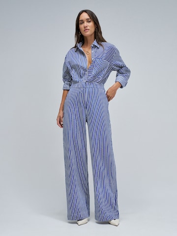 Salsa Jeans Jumpsuit in Blauw: voorkant