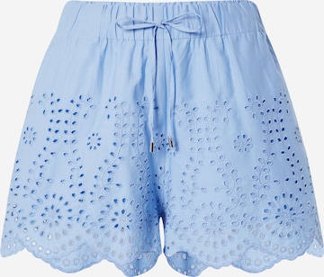 UNITED COLORS OF BENETTON Regular Shorts in Blau: predná strana