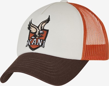 Casquette Karl Kani en marron : devant