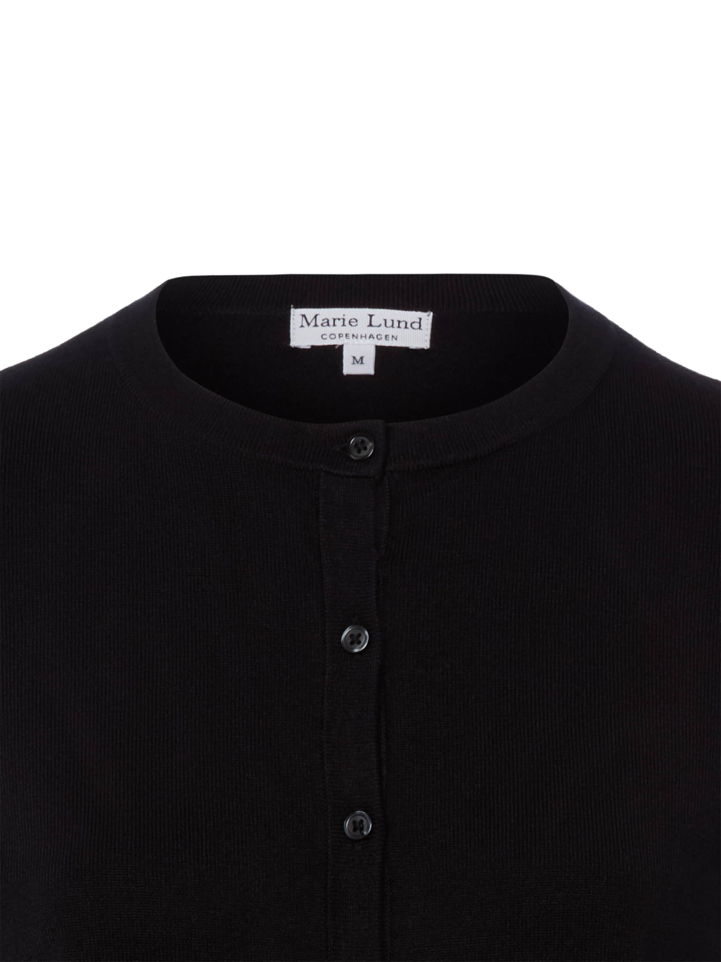 Marie Lund Knit cardigan in Black