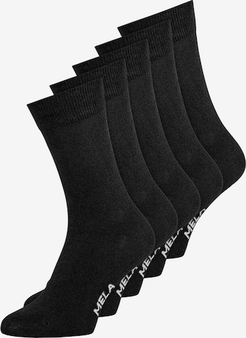 MELAČarape - crna boja: prednji dio