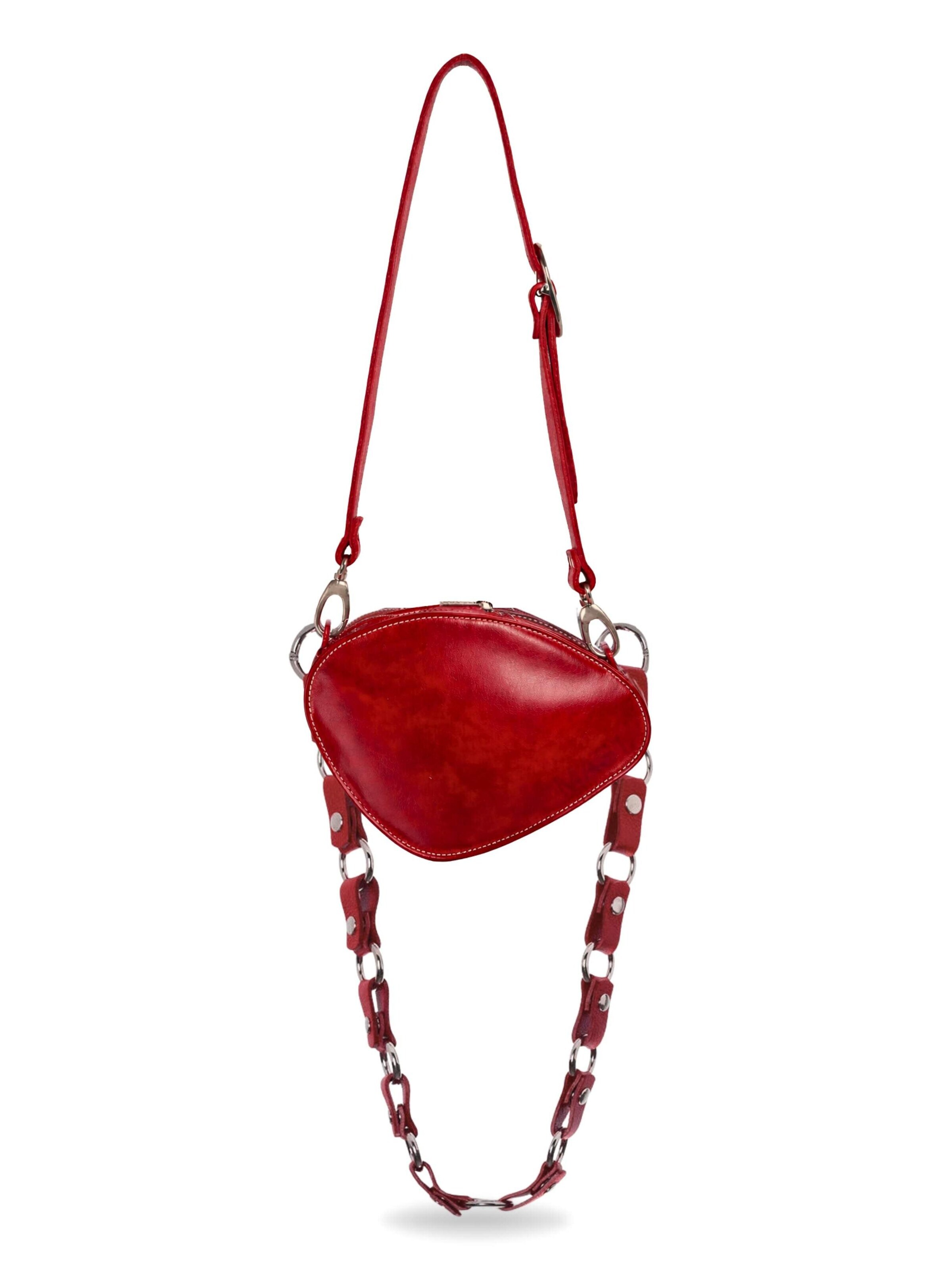 MAS1 Crossbody bag 'Trotter x Duo' in Red: front