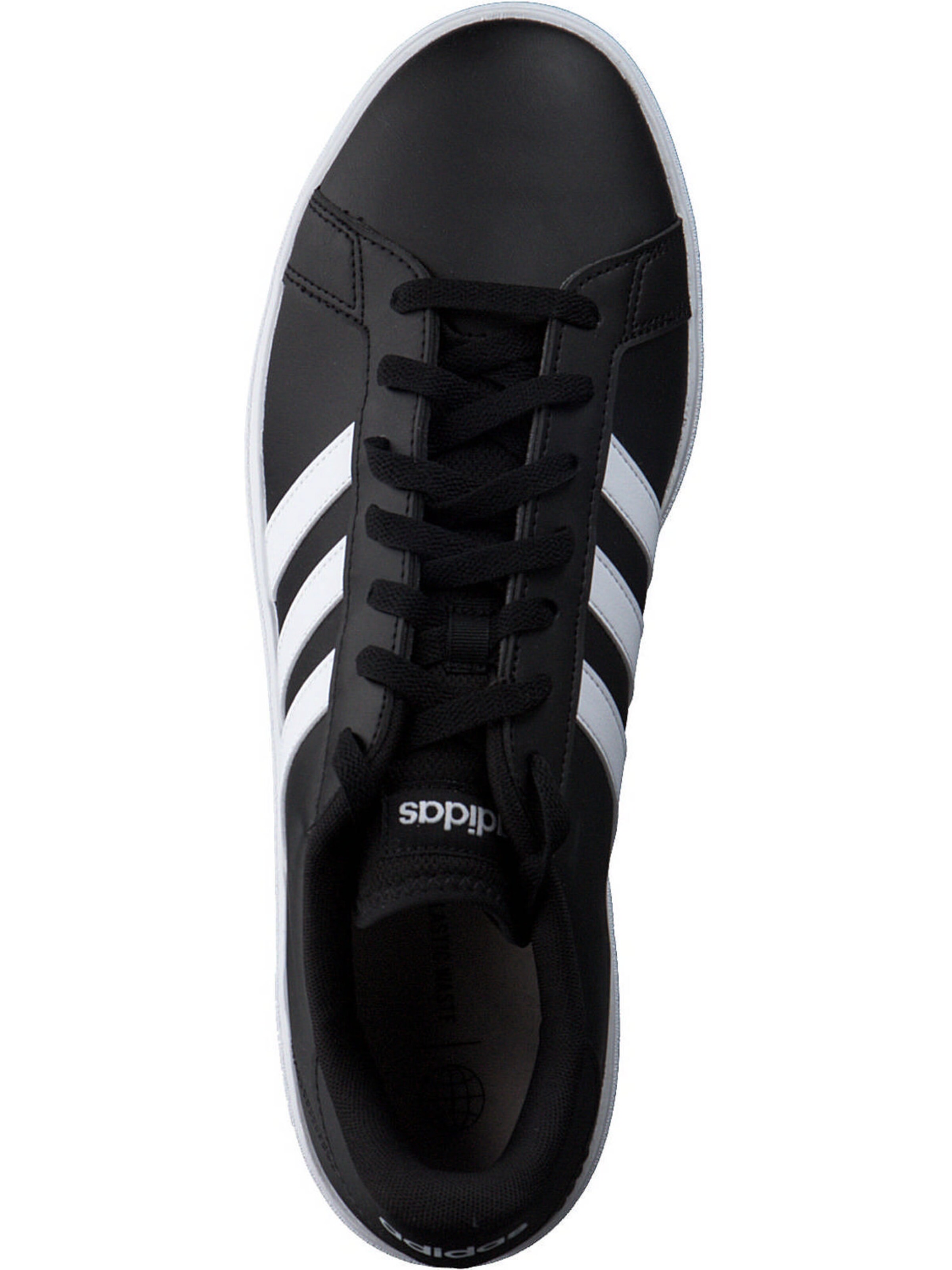 Baskets basses 'Grand Court Base 2' ADIDAS ORIGINALS en noir