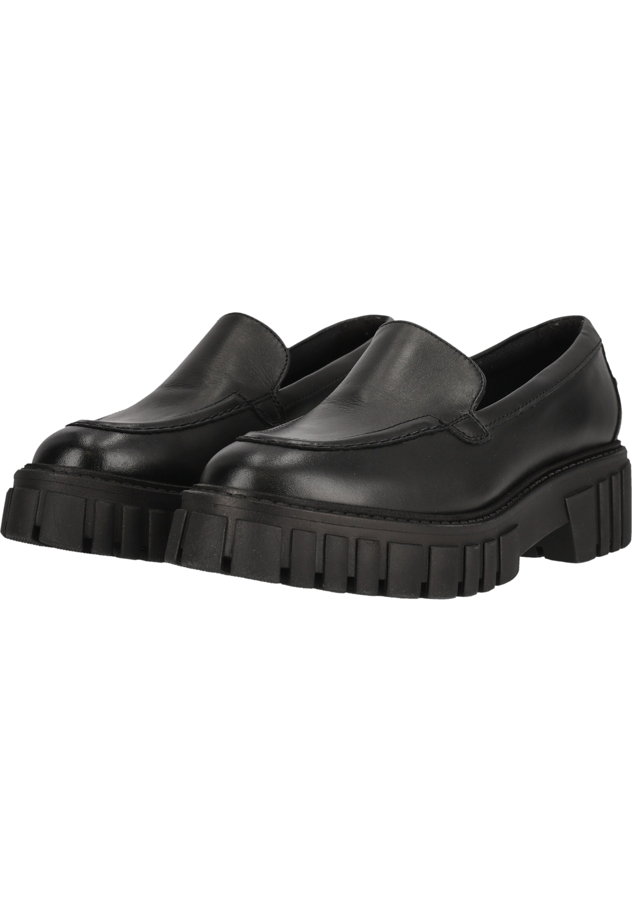 CLARKS Loafer 'Page' in Schwarz