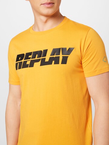 REPLAY T-Shirt in Orange
