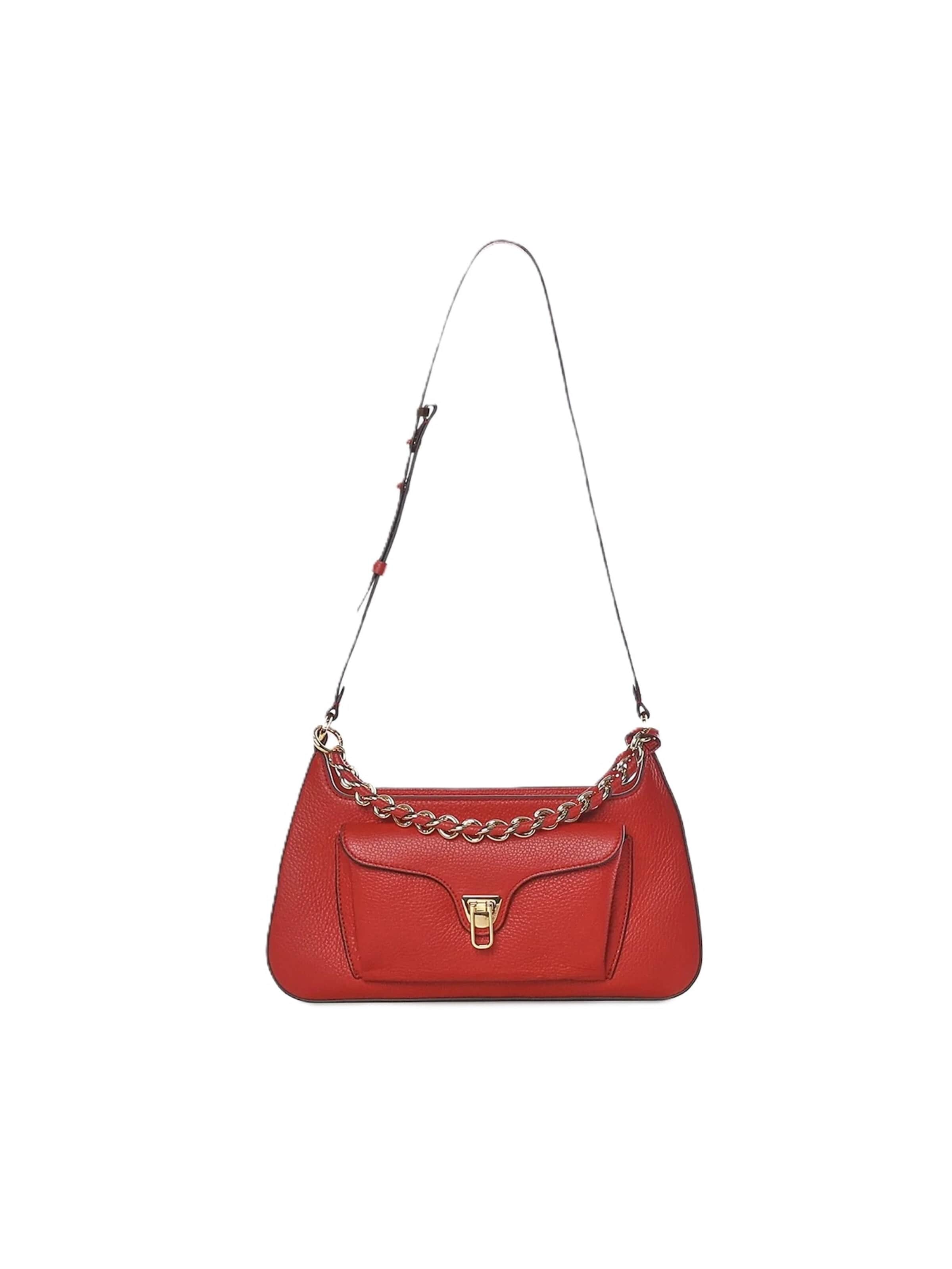 Coccinelle Schultertasche 'E1TFK120101'‌‌‌‌‌ in Rot: Vorderseite