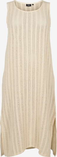 Megzta suknelė 'RAMA' iš Swim by Zizzi, spalva – smėlio, Prekių apžvalga