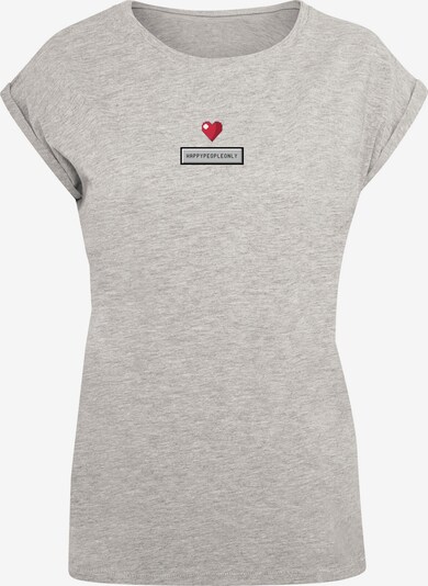 F4NT4STIC T-shirt 'Happy New Year Silvester 2023' en gris / mélange de couleurs, Vue avec produit