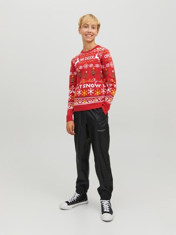 Jack & Jones JuniorPulover 'Hoho' - crvena boja