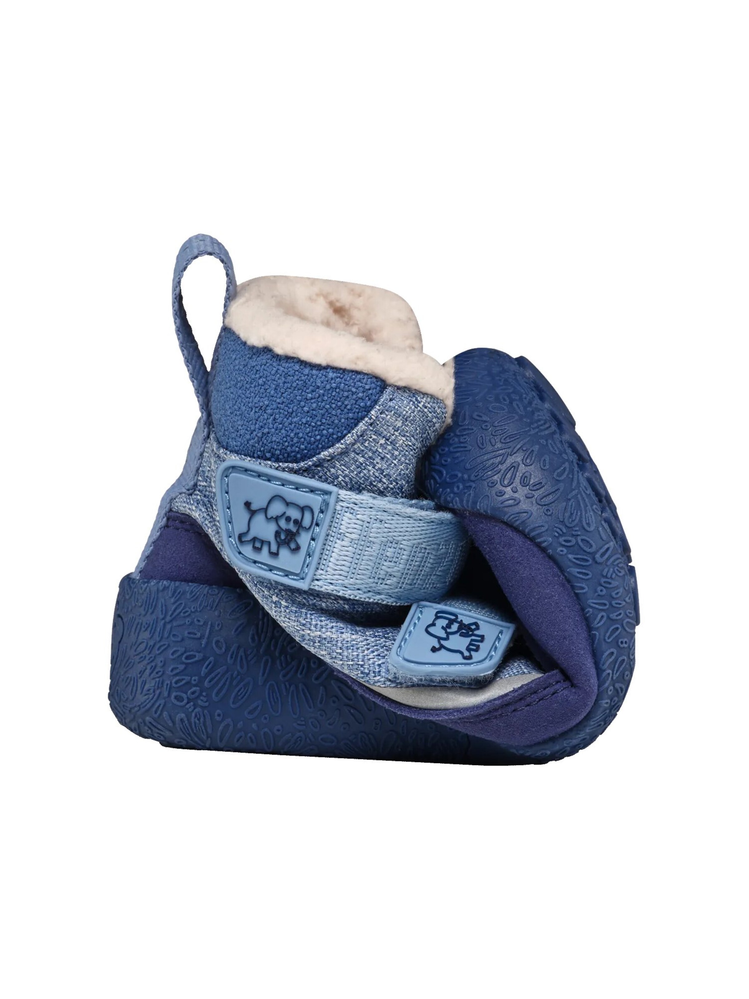 Affenzahn First-Step Shoes 'Snuggy' in Blue