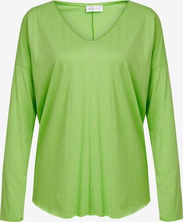 Cotton Candy Sweatshirt 'NOELLE' in Green: front