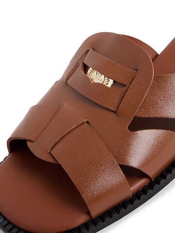 Mule TOMMY HILFIGER en marron