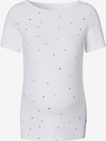 T-shirt Esprit Maternity en blanc : devant