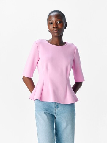 OBJECT Blouse in Roze: voorkant