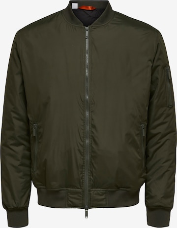 SELECTED HOMME Between-Season Jacket 'DOUGLAS' in Green: front