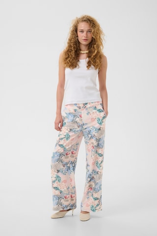 CULTURE Loose fit Trousers 'Lotus' in Mixed colours: front