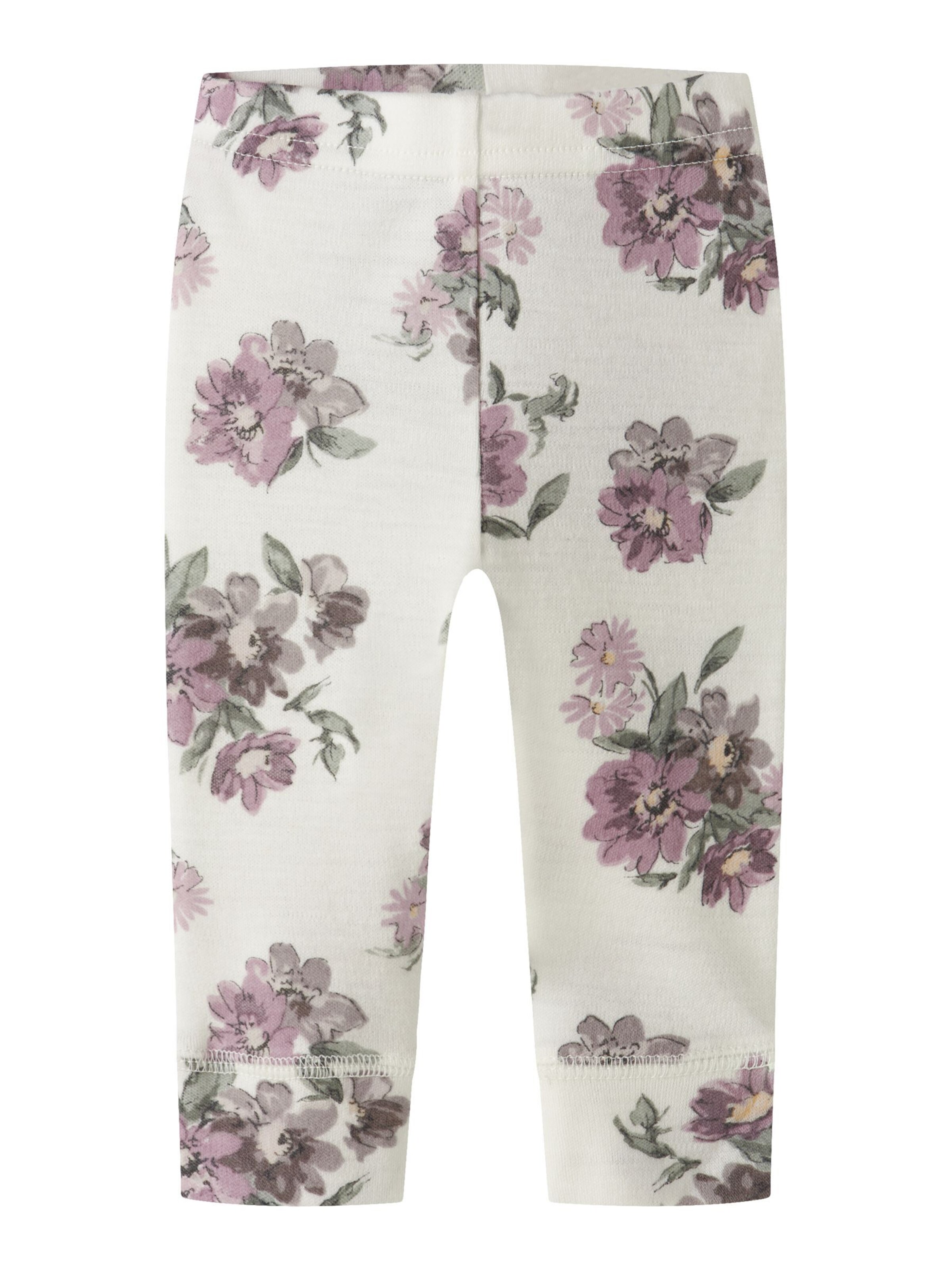 Coupe slim Leggings NAME IT en blanc : devant