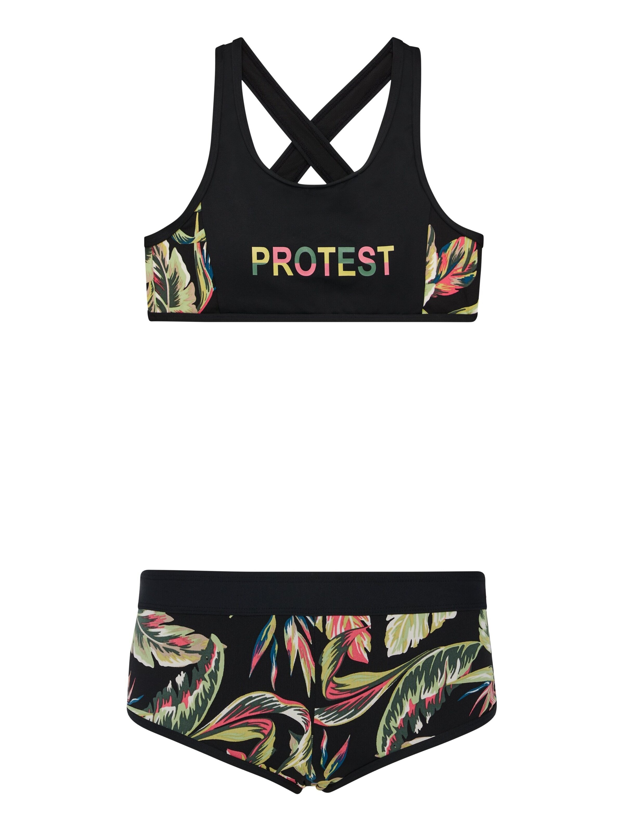PROTEST Bikini 'PRTFavour JR' in Black: front