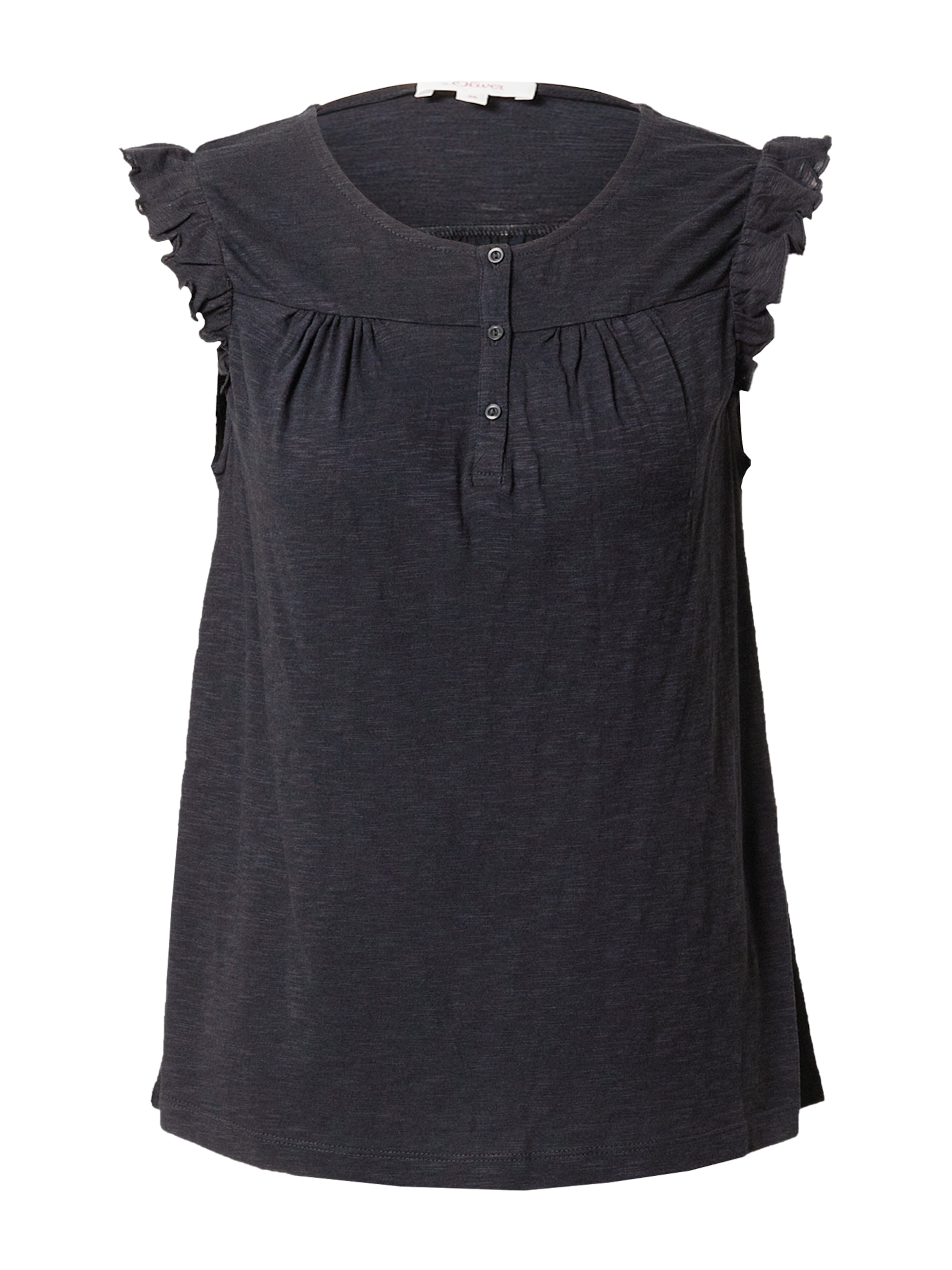 s.Oliver Top in Blauw: voorkant