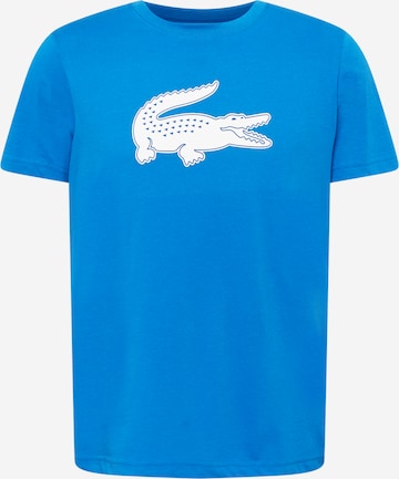 T-Shirt LACOSTE en bleu : devant