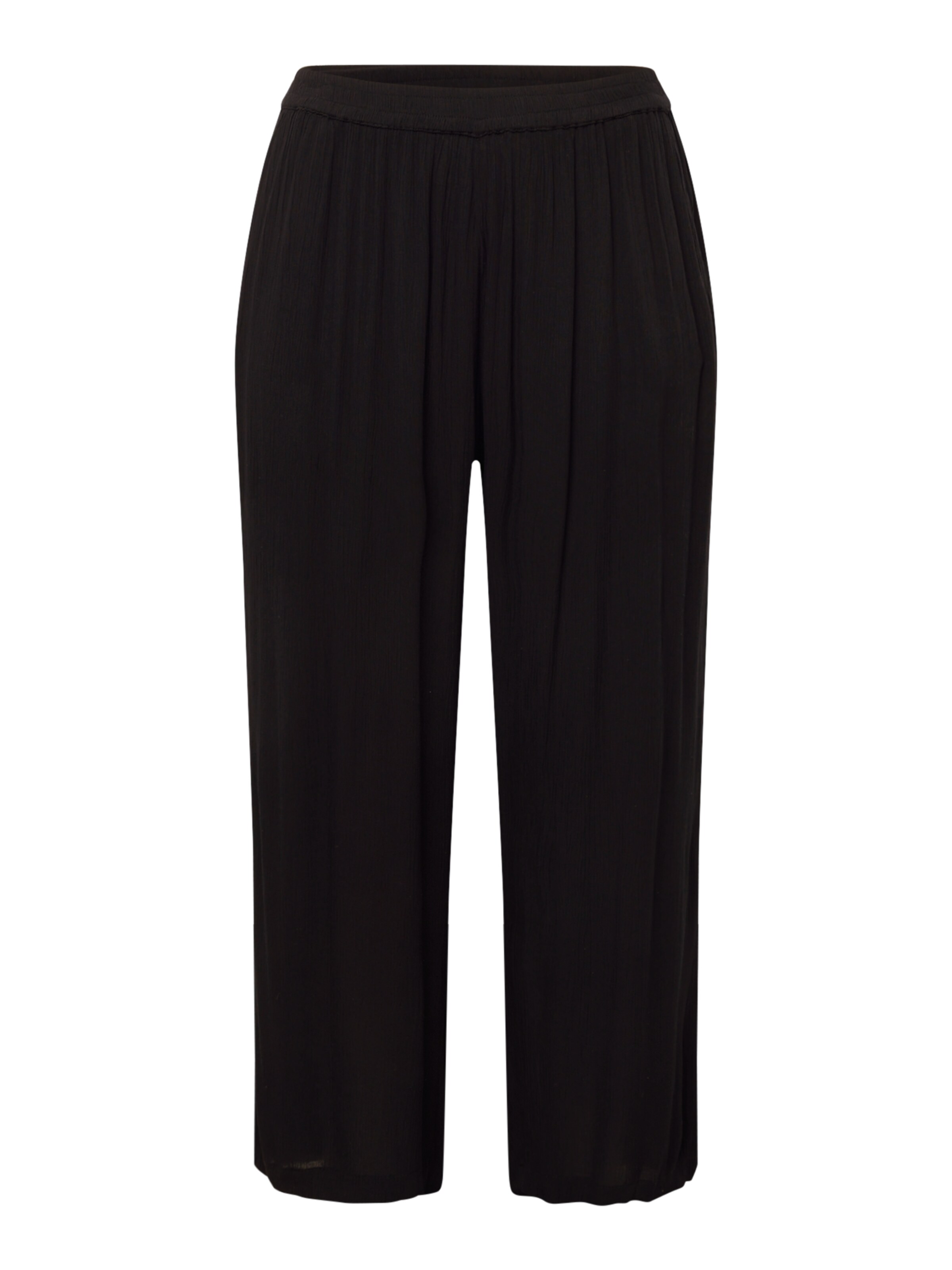 KAFFE CURVE Loosefit Hose 'Dacina' in Schwarz: Vorderseite