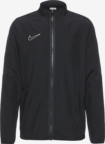 NIKE Trainingsjack 'Academy23' in Zwart: voorkant