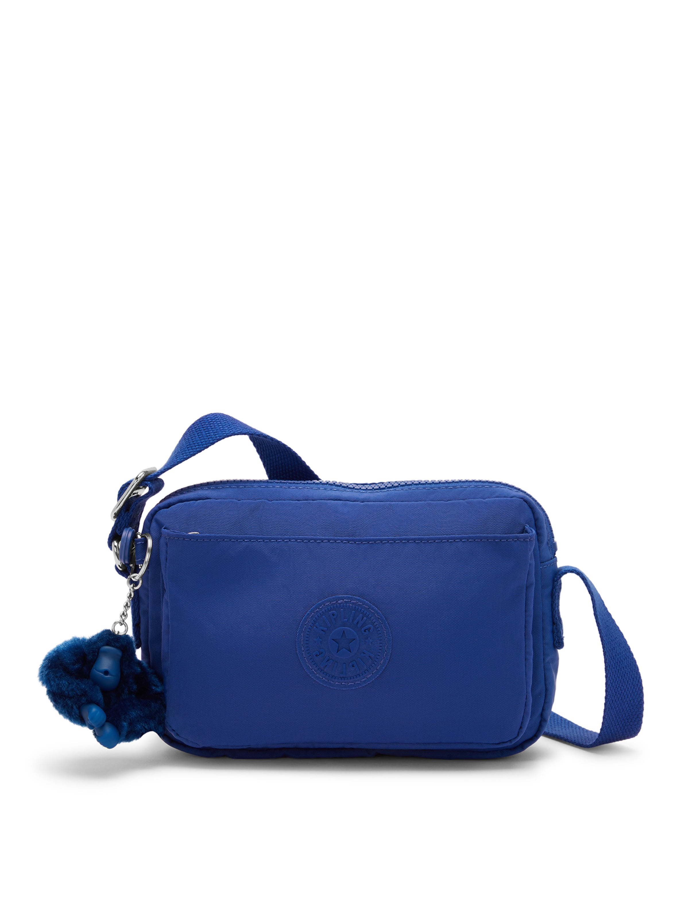 KIPLING - Bolso de hombro 'Abanu' en azul: frente