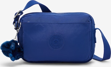 KIPLING - Bolso de hombro 'Abanu' en azul: frente