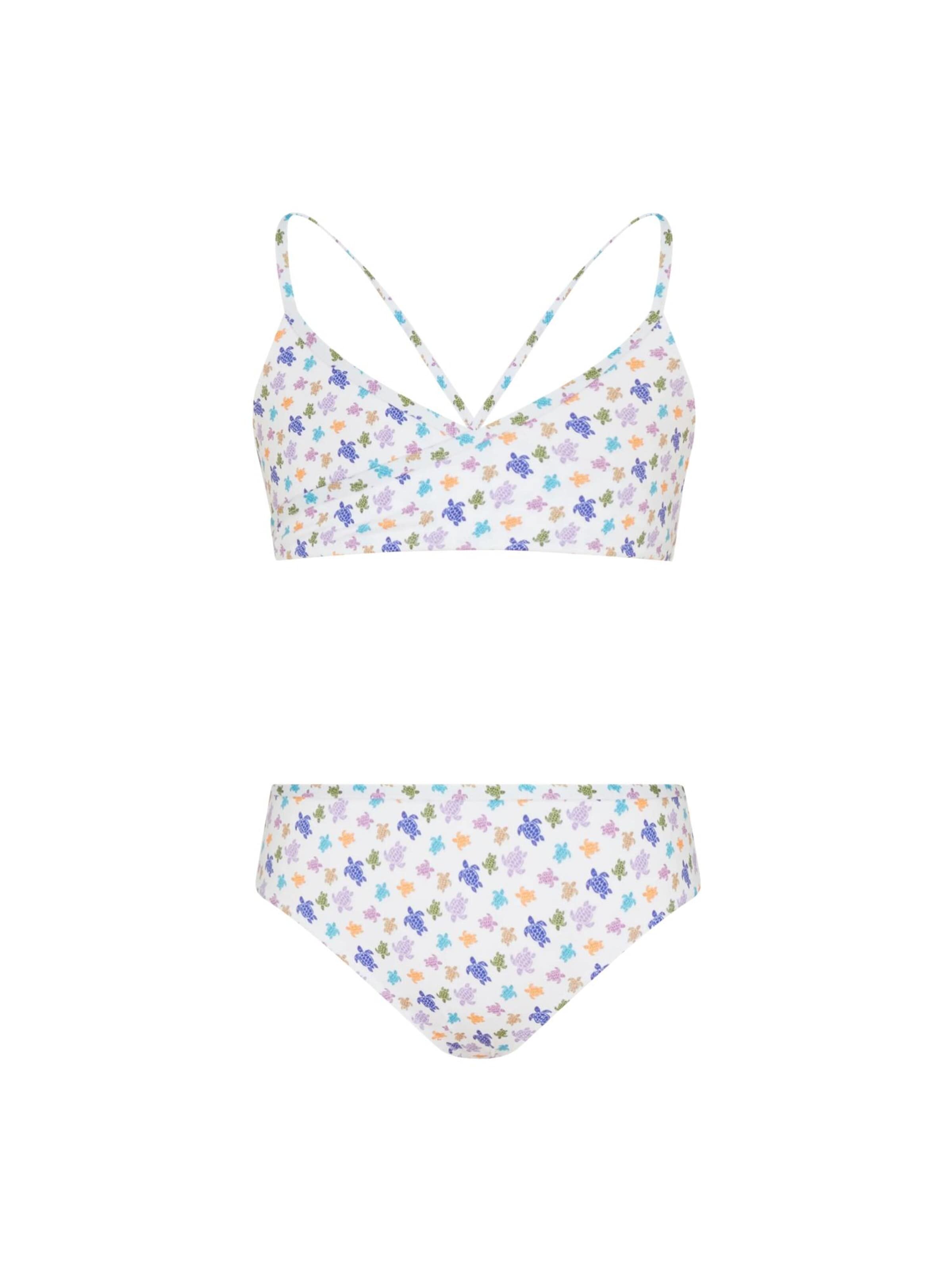 Bikini Vilebrequin en mélange de couleurs : devant