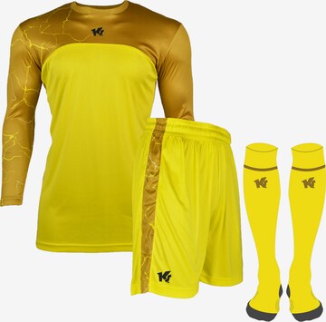 KEEPERsport Sports Suit in Yellow: front