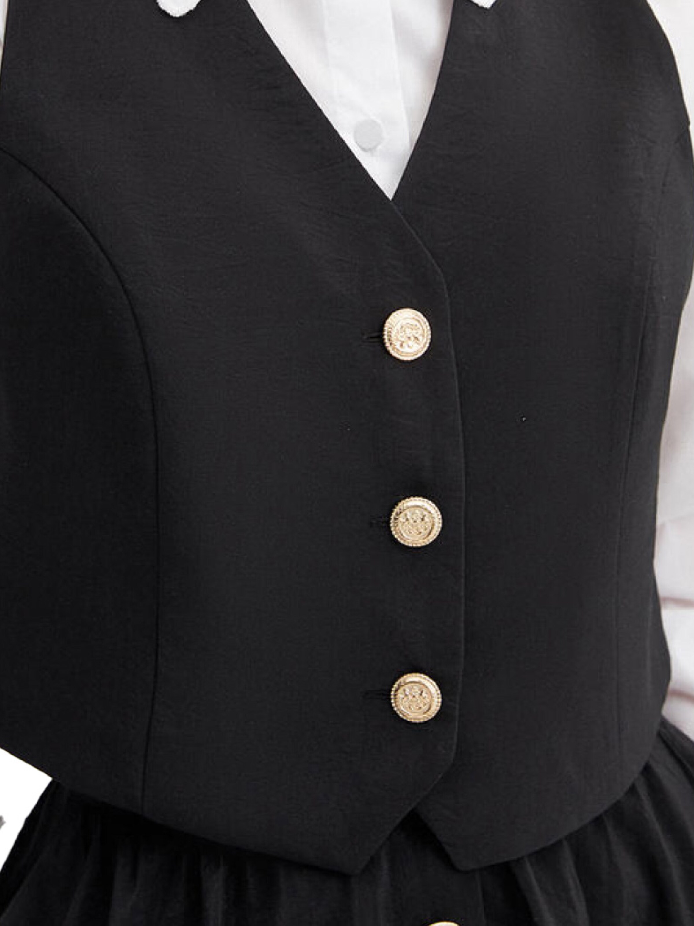 Touche Prive Kostuum in Zwart