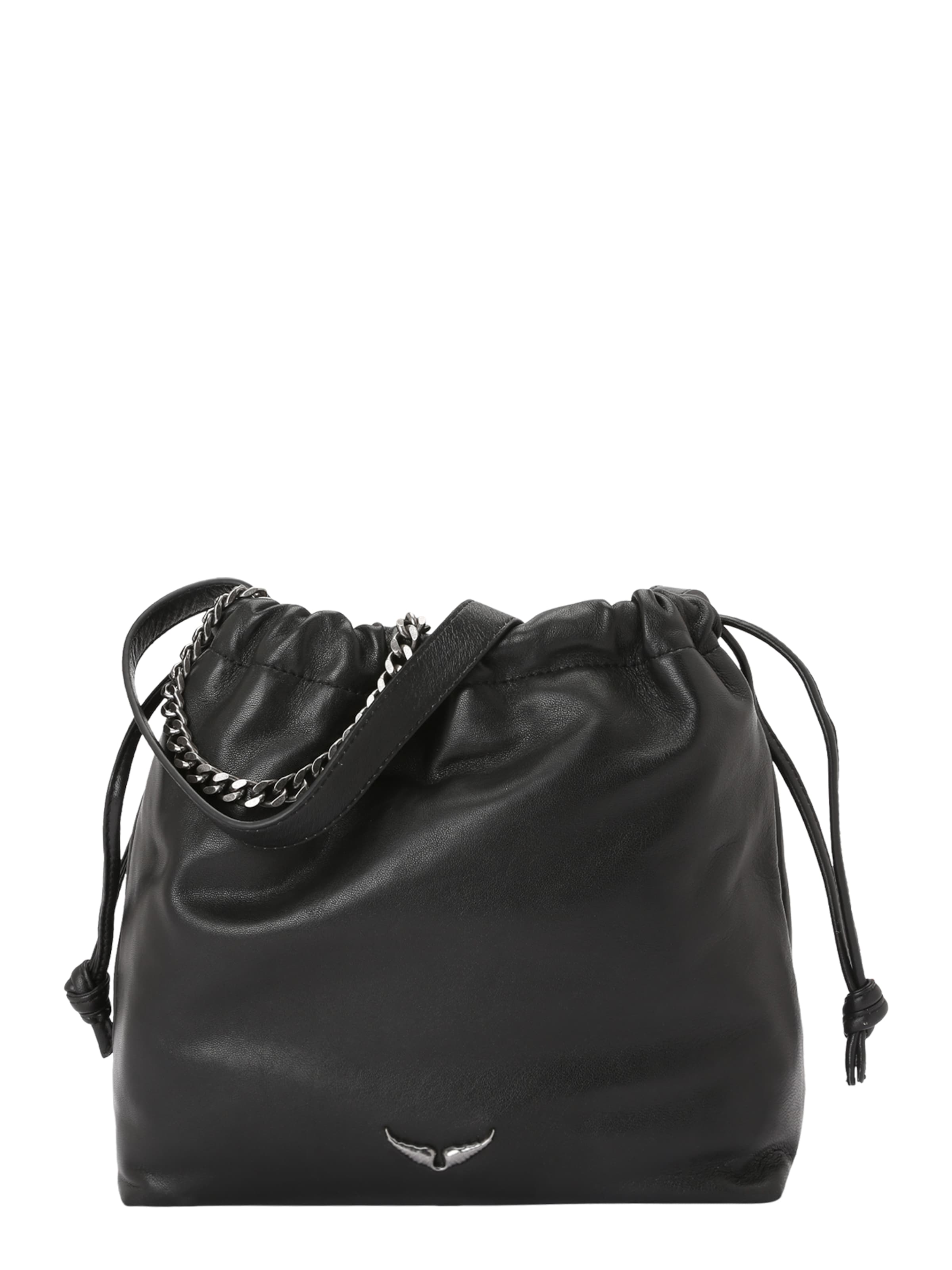 Zadig & Voltaire Beuteltasche 'ROCK TODAY' in Schwarz: Vorderseite