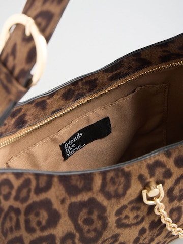 Friends Like These Schultertasche in Braun