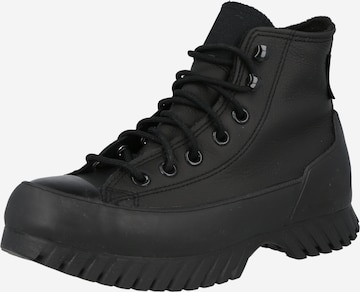 CONVERSE Lace-Up Ankle Boots 'Chuck Taylor' in Black: front