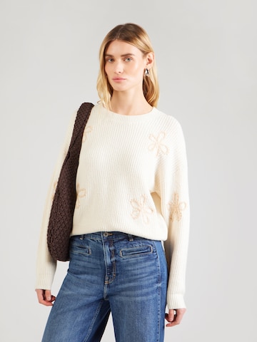 Hailys Sveter 'Ar44ia' - Béžová: predná strana