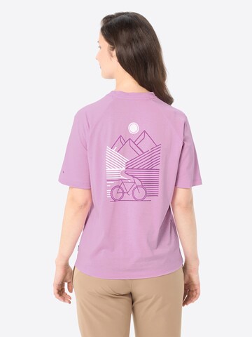 VAUDE Performance shirt 'Cyclist ' in Pink