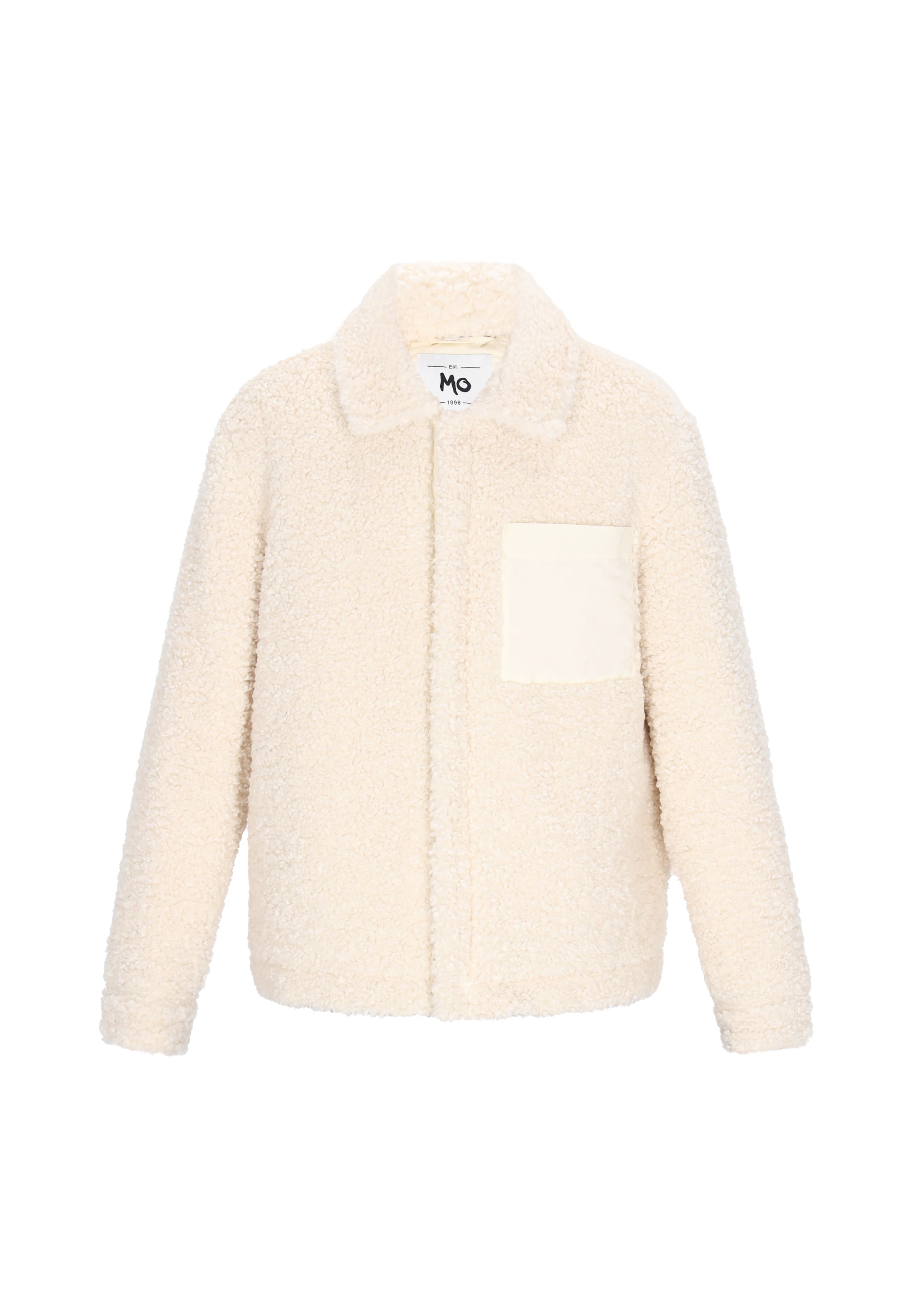 MO Φθινοπωρινό και ανοιξιάτικο μπουφάν σε λευκό: μπροστά