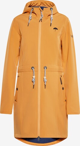 Schmuddelwedda Raincoat in Orange: front