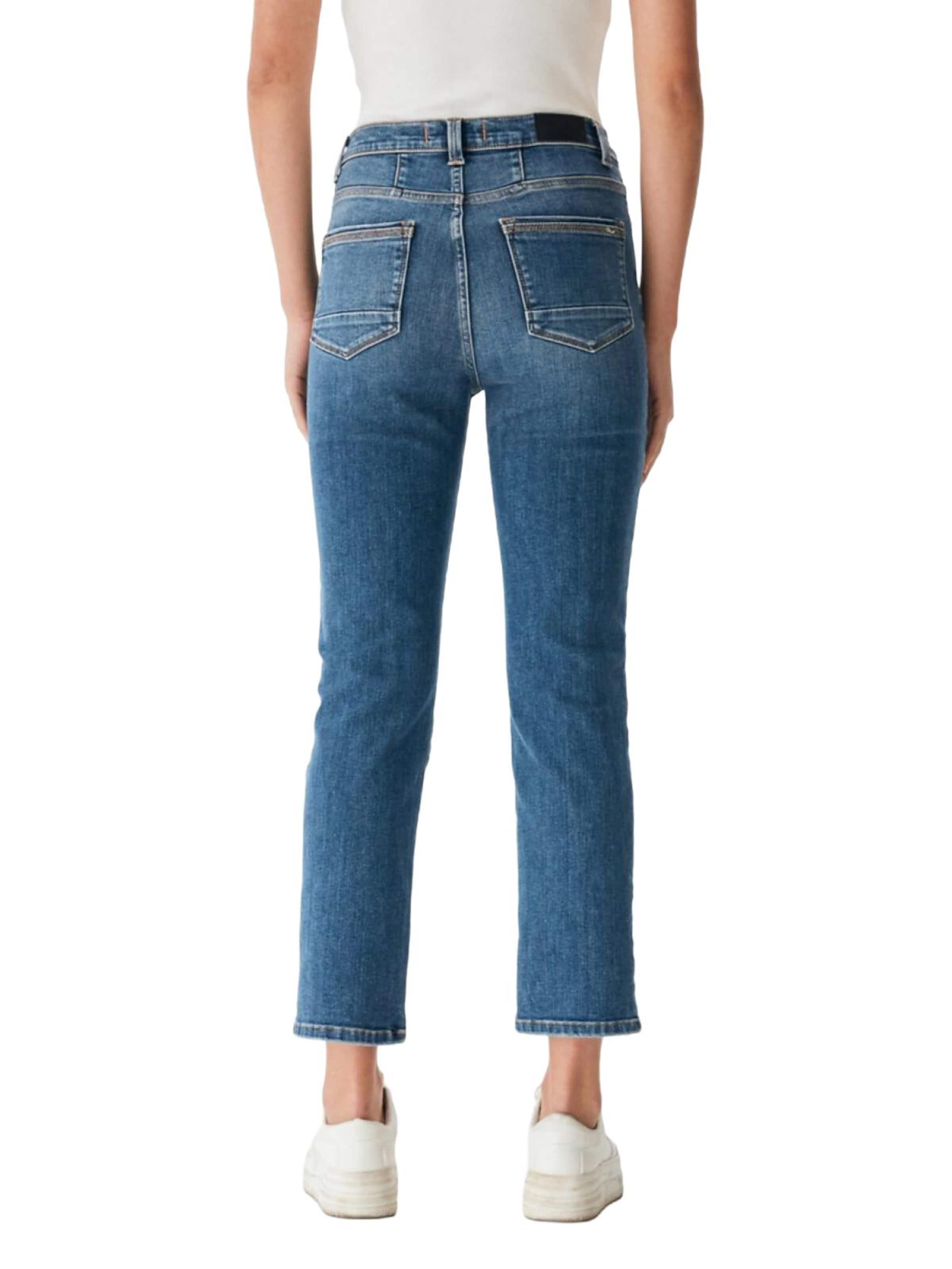 LTB Jeans Regular Jeans 'LTB Jeans Nena B Straight Leg High Waist Jeanshose' in Green