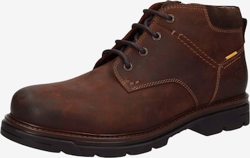 CAMEL ACTIVE Lace-Up Boots in Brown: front