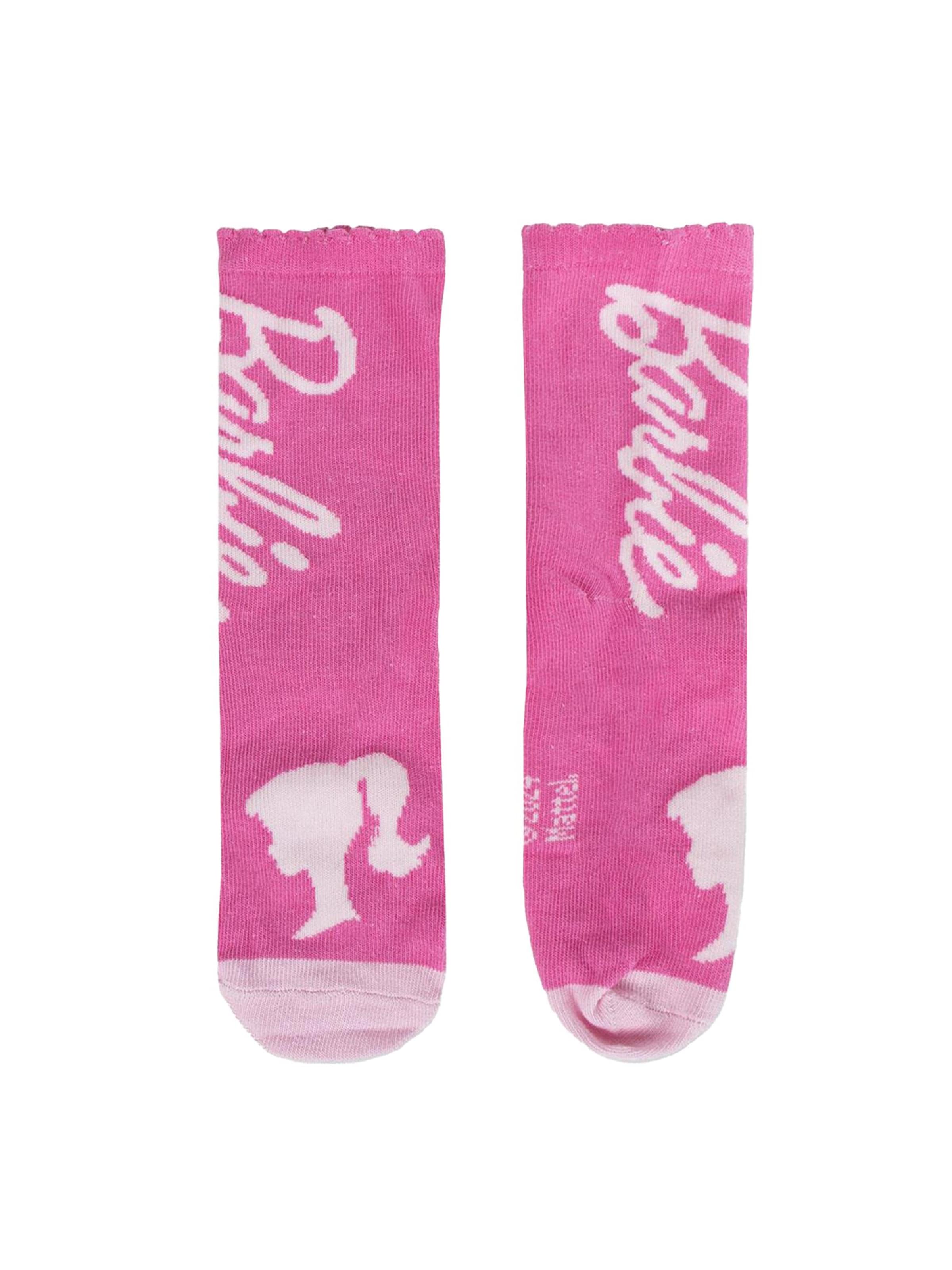 Chaussettes 'Socken Pack 3 Stück Barbie' DISNEY en mélange de couleurs